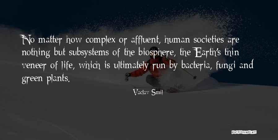 Complex Life Quotes By Vaclav Smil