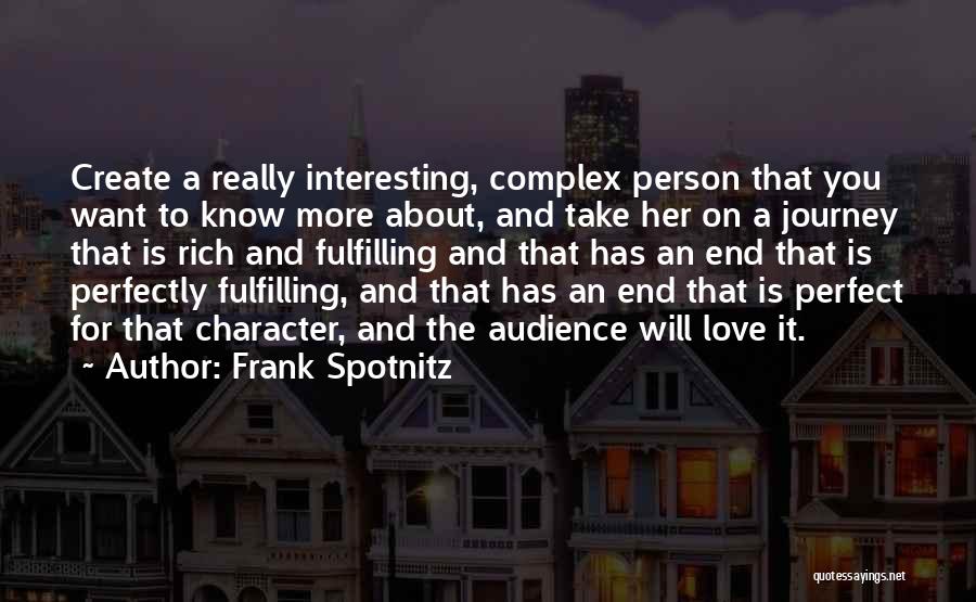 Complex Love Quotes By Frank Spotnitz