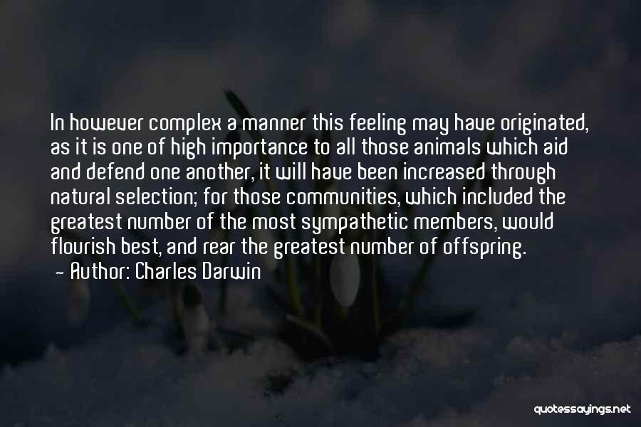 Complex Numbers Quotes By Charles Darwin