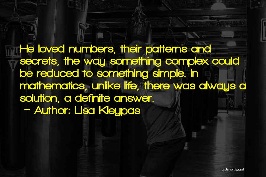 Complex Numbers Quotes By Lisa Kleypas