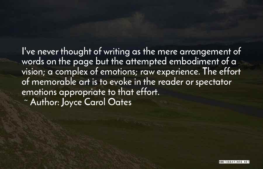 Complex Philosophy Quotes By Joyce Carol Oates