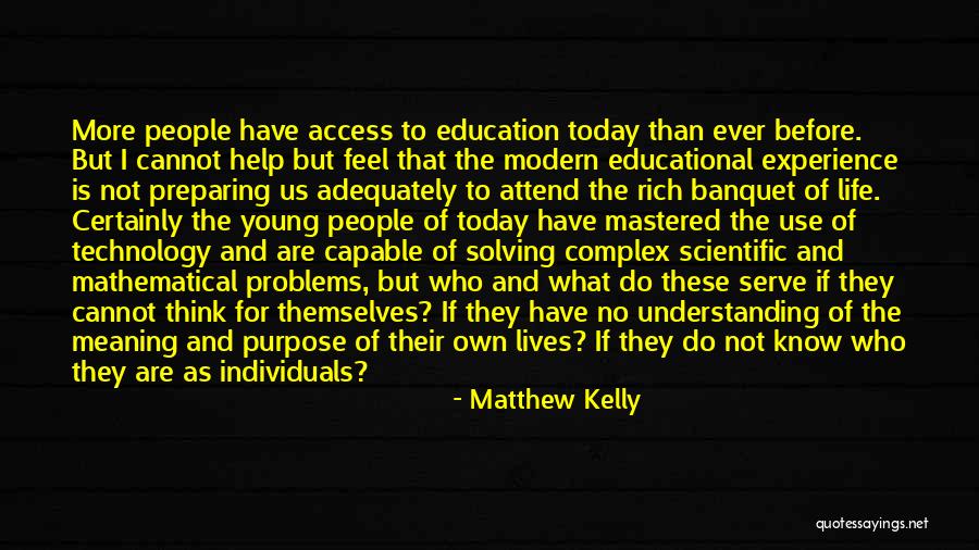 Complex Problems Quotes By Matthew Kelly Complex Problems Quotes By Matthew Kelly