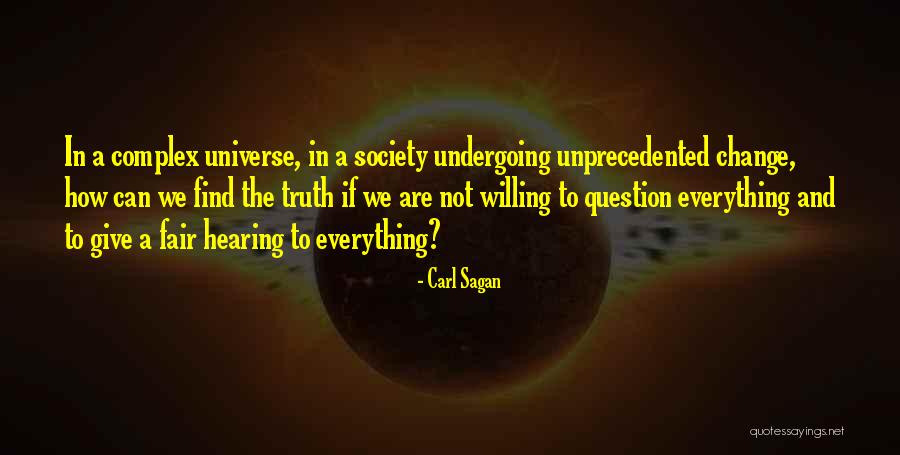 Complex Quotes By Carl Sagan