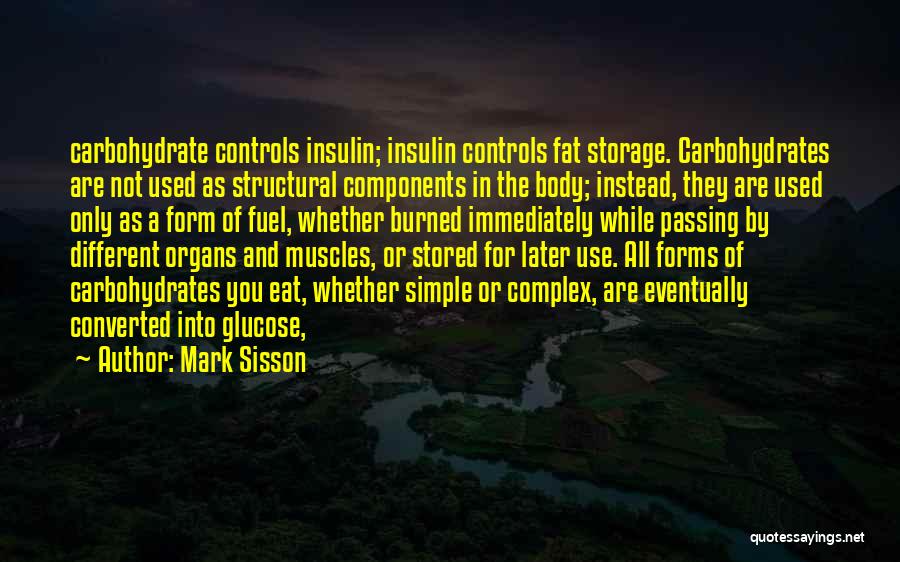 Complex Quotes By Mark Sisson