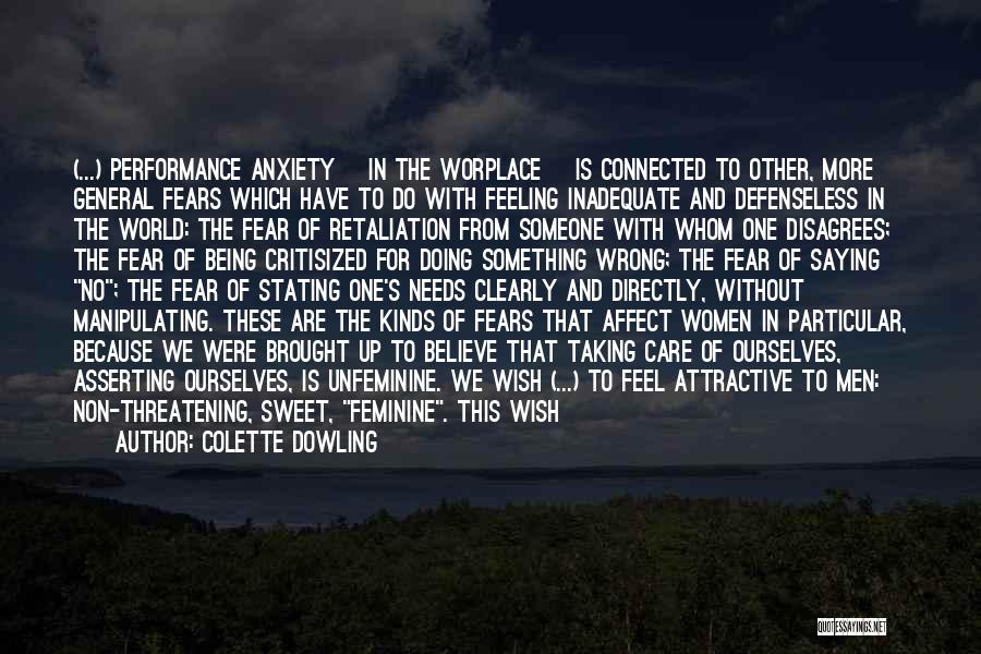 Complex Trauma Quotes By Colette Dowling