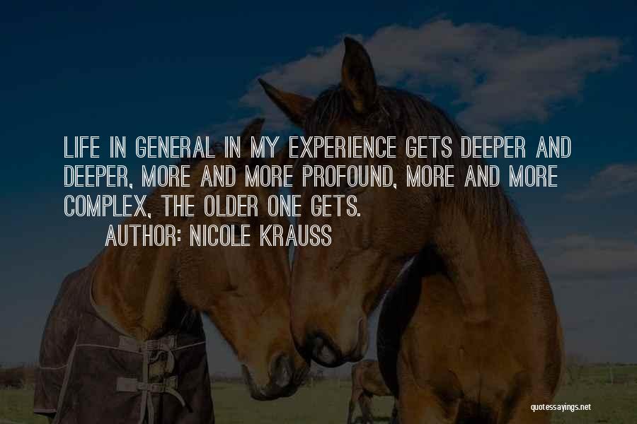 Complexes Quotes By Nicole Krauss