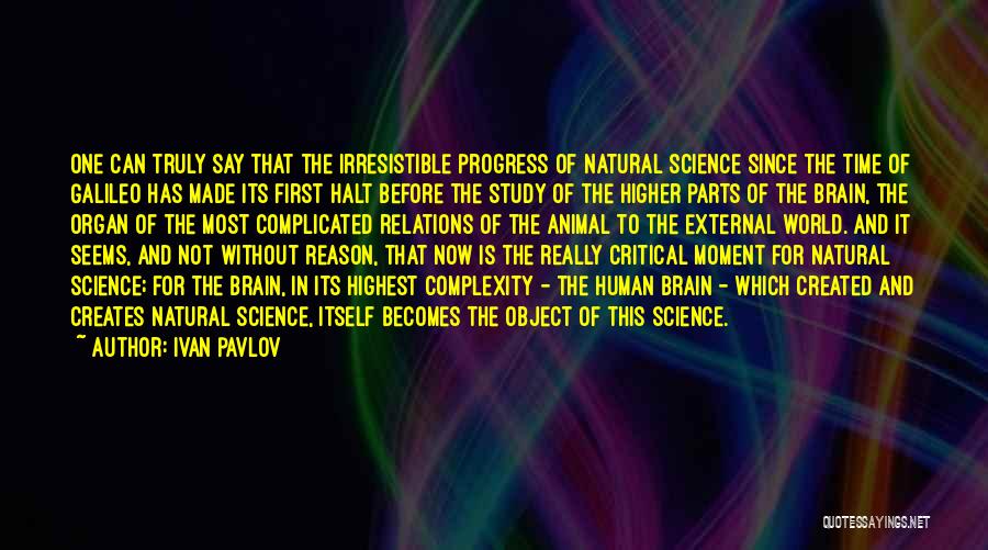 Complexity Of Human Nature Quotes By Ivan Pavlov