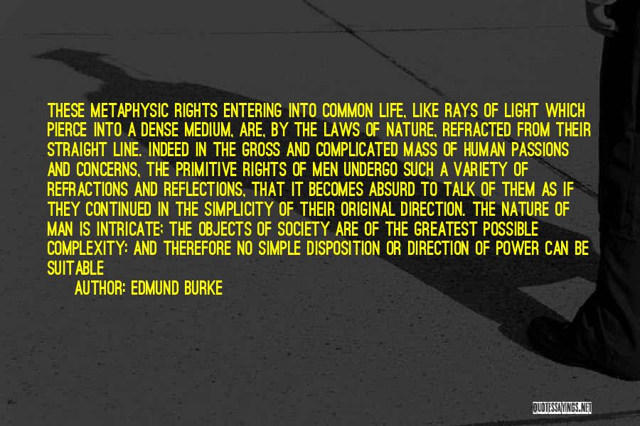 Complexity Of Human Quotes By Edmund Burke