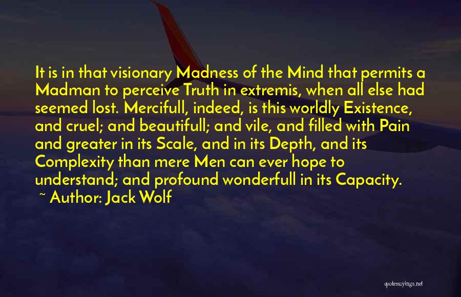 Complexity Of The Mind Quotes By Jack Wolf