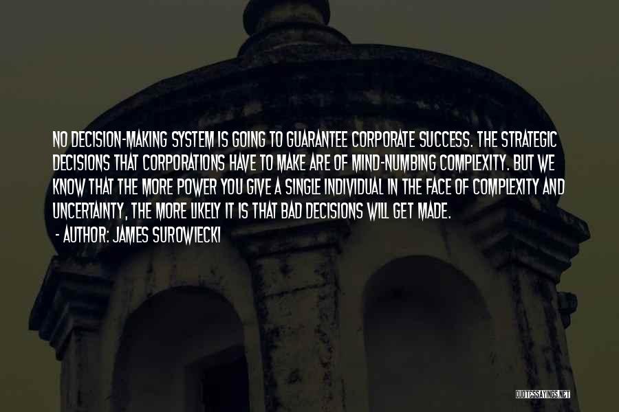 Complexity Of The Mind Quotes By James Surowiecki