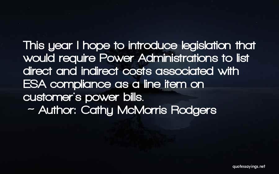 Compliance Quotes By Cathy McMorris Rodgers