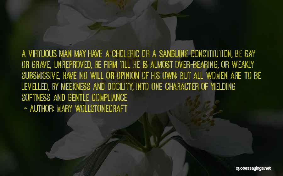 Compliance Quotes By Mary Wollstonecraft