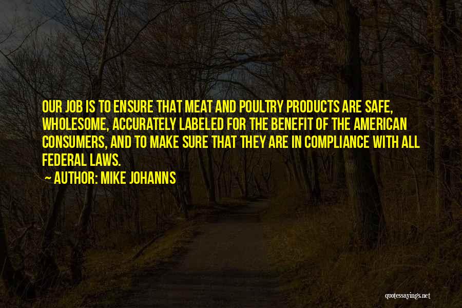 Compliance Quotes By Mike Johanns