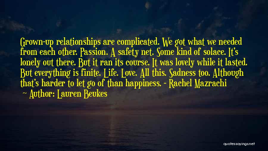 Complicated Love Life Quotes By Lauren Beukes