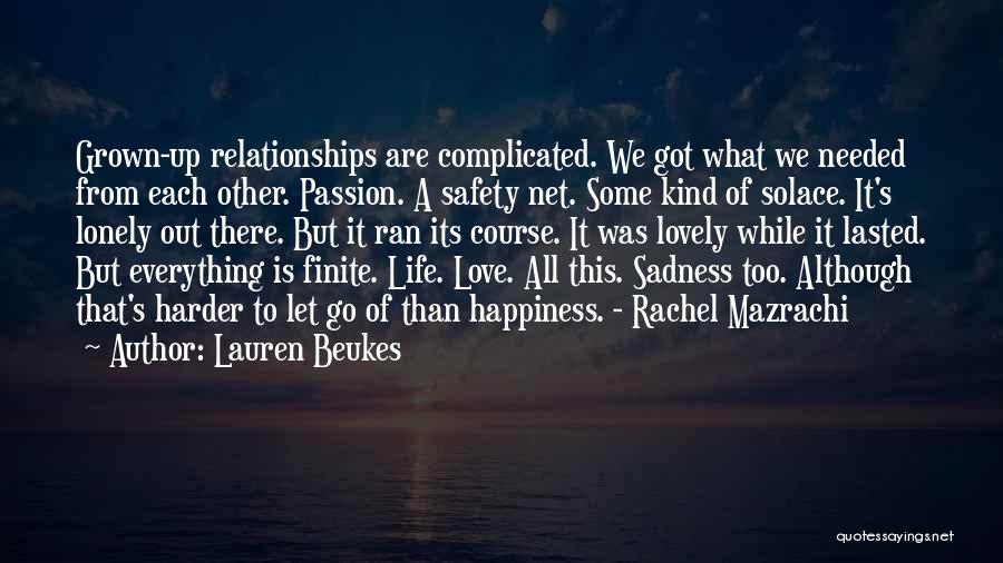 Complicated Love Relationships Quotes By Lauren Beukes