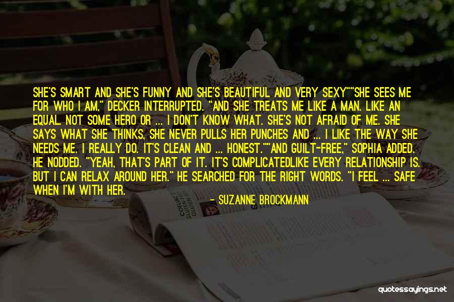 Complicated Relationship Quotes By Suzanne Brockmann