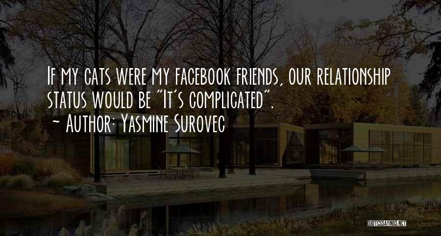 Complicated Relationship Status Quotes By Yasmine Surovec