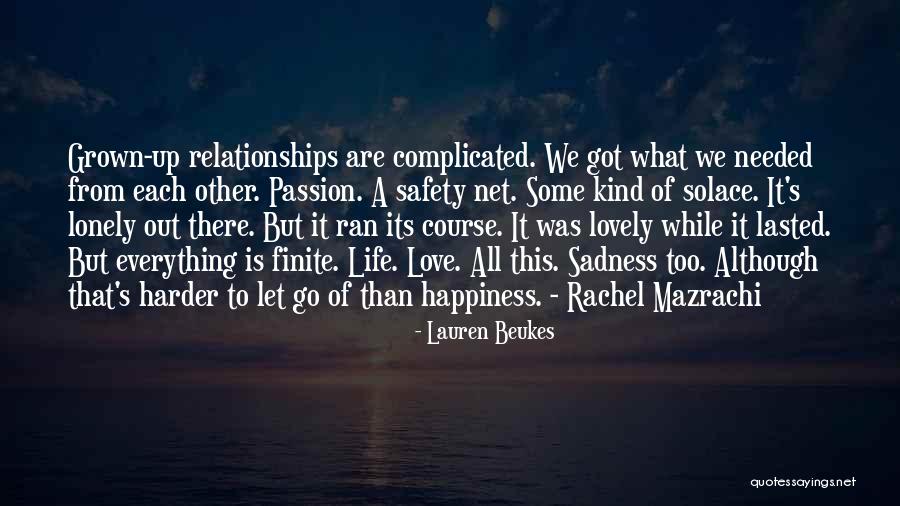 Complicated Relationships Love Quotes By Lauren Beukes