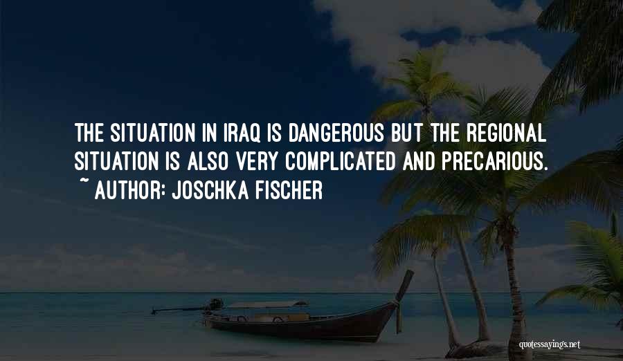 Complicated Situation Quotes By Joschka Fischer