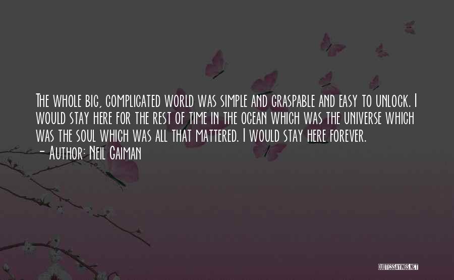 Complicated Time Quotes By Neil Gaiman