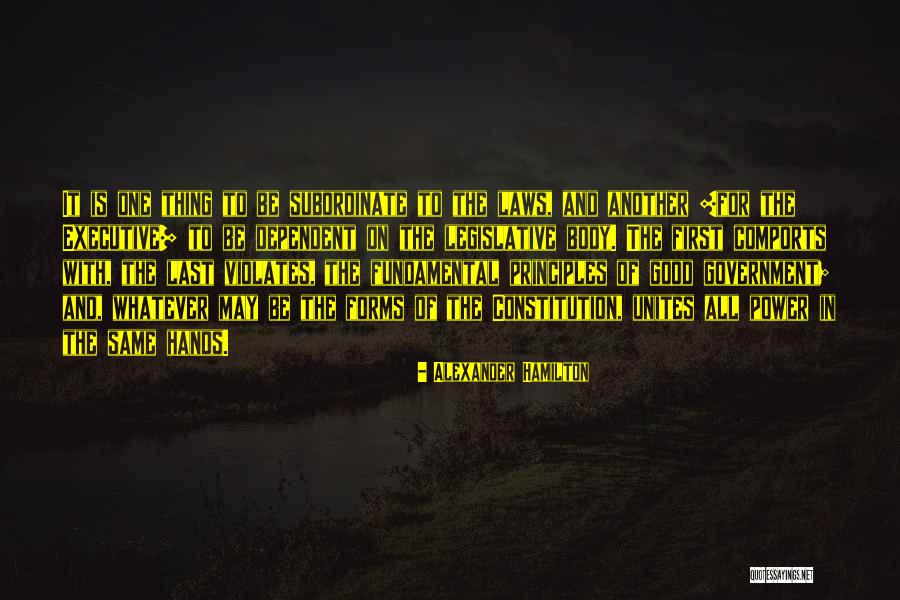 Comports Quotes By Alexander Hamilton Comports Quotes By Alexander Hamilton