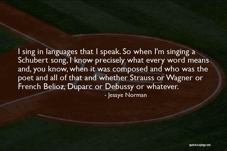 Composed Song Quotes By Jessye Norman Composed Song Quotes By Jessye Norman