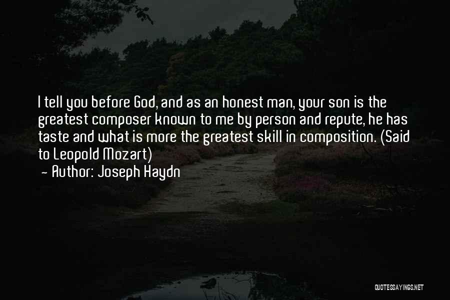 Composition Music Quotes By Joseph Haydn