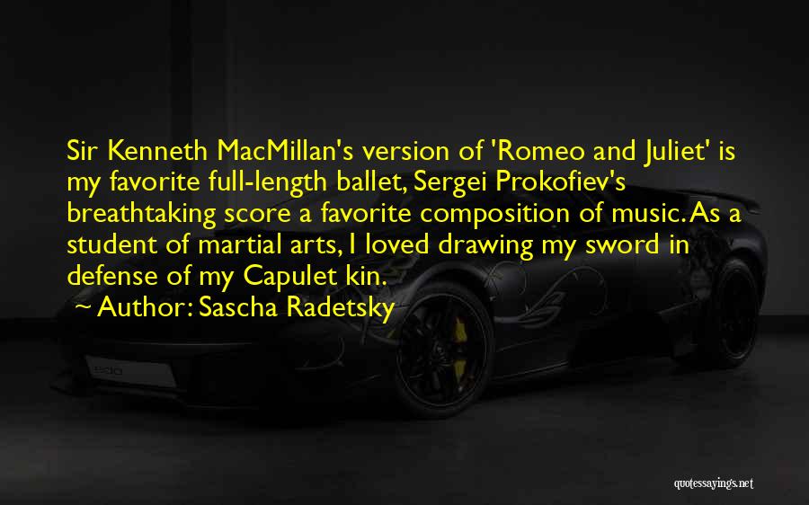 Composition Music Quotes By Sascha Radetsky