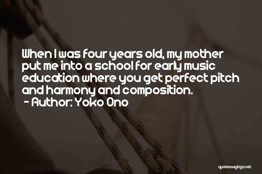 Composition Music Quotes By Yoko Ono