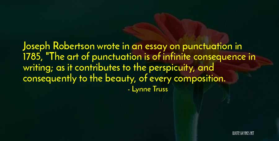 Composition Writing Quotes By Lynne Truss