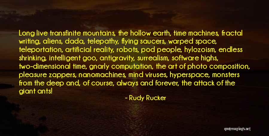 Composition Writing Quotes By Rudy Rucker