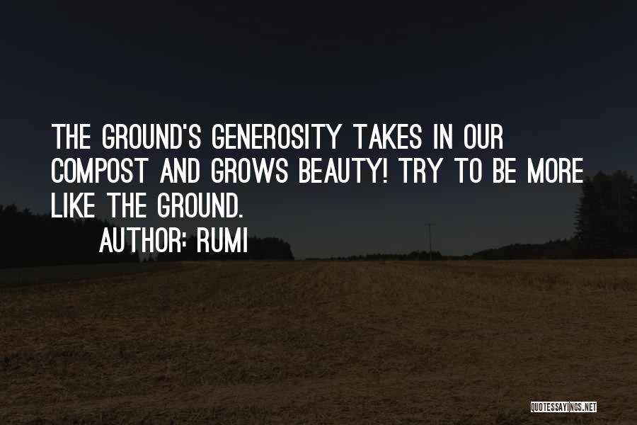 Compost Quotes By Rumi