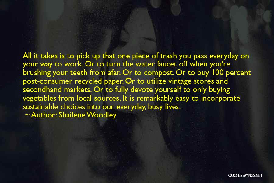 Compost Quotes By Shailene Woodley