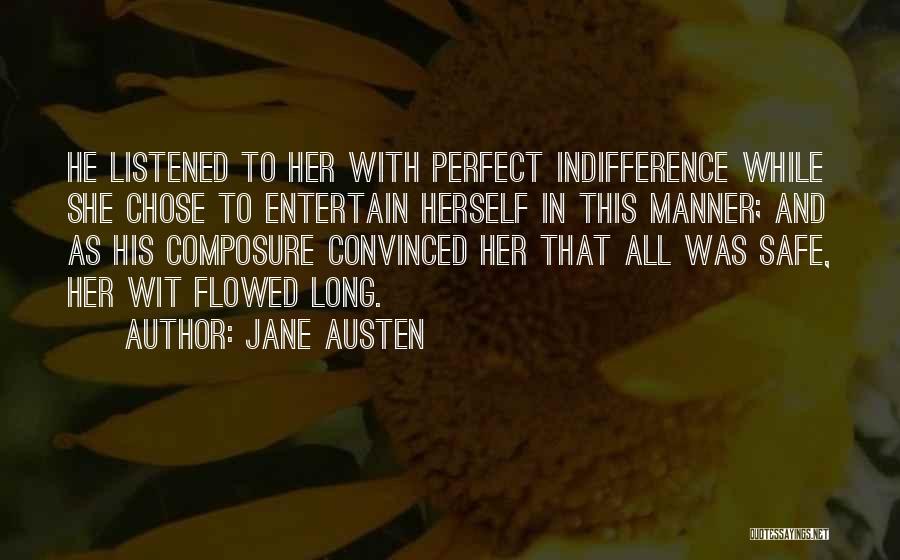 Composure Quotes By Jane Austen