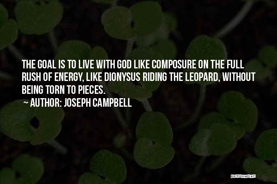 Composure Quotes By Joseph Campbell