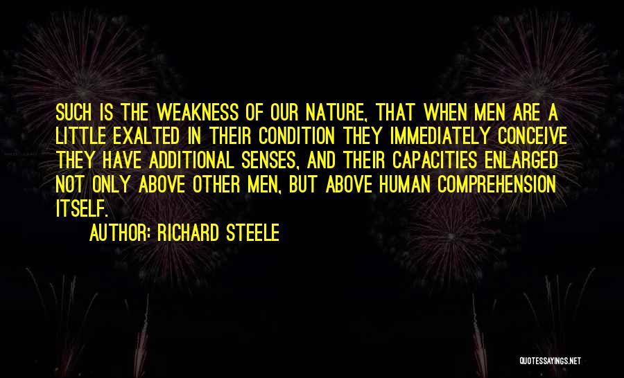 Comprehension Quotes By Richard Steele