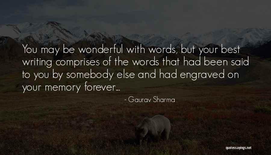 Comprises Of Quotes By Gaurav Sharma Comprises Of Quotes By Gaurav Sharma