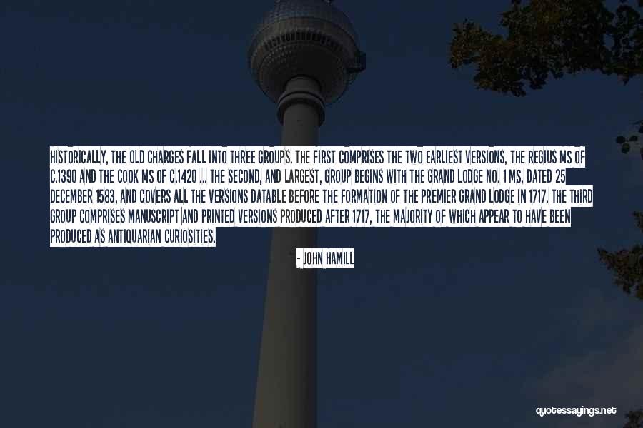 Comprises Of Quotes By John Hamill Comprises Of Quotes By John Hamill