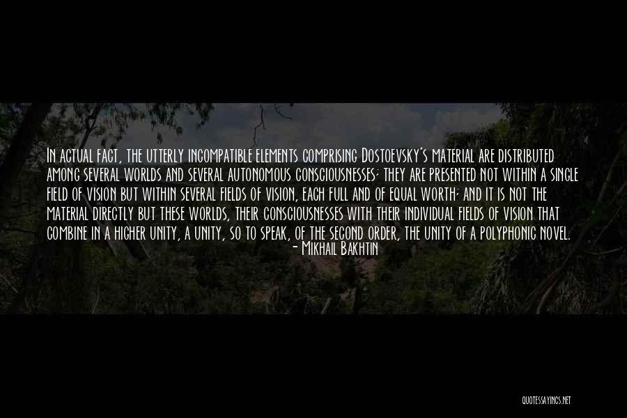 Comprising Of Quotes By Mikhail Bakhtin Comprising Of Quotes By Mikhail Bakhtin