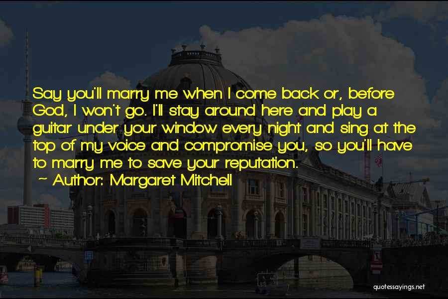 Compromise In A Marriage Quotes By Margaret Mitchell