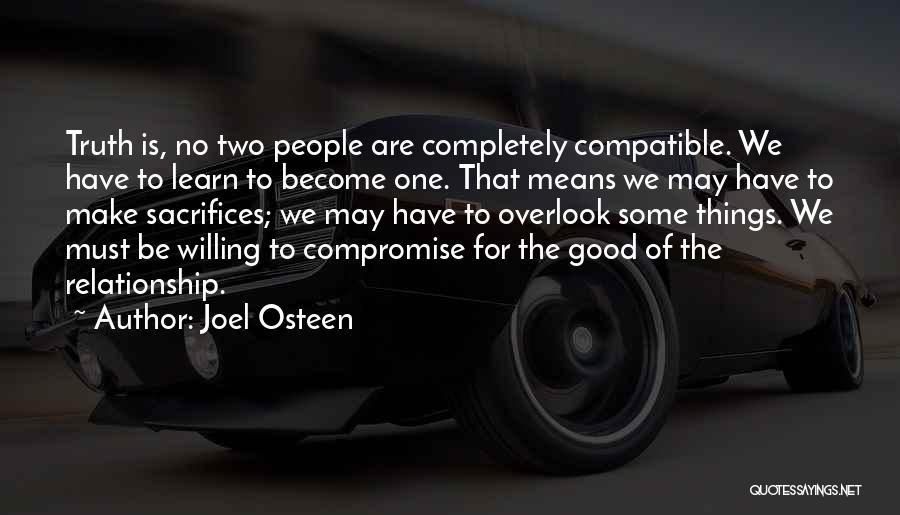Compromise In A Relationship Quotes By Joel Osteen