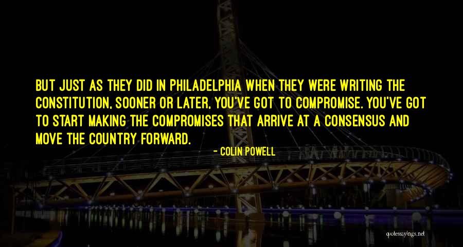 Compromise To The Constitution Quotes By Colin Powell Compromise To The Constitution Quotes By Colin Powell