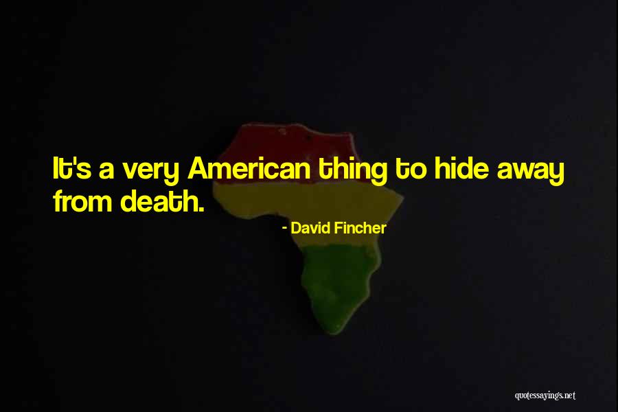 Compromises Over Slavery Quotes By David Fincher