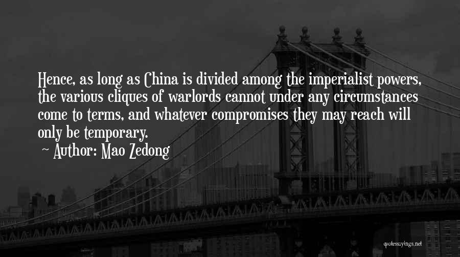 Compromises Quotes By Mao Zedong
