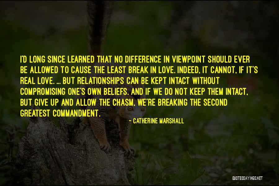 Compromising Love Quotes By Catherine Marshall