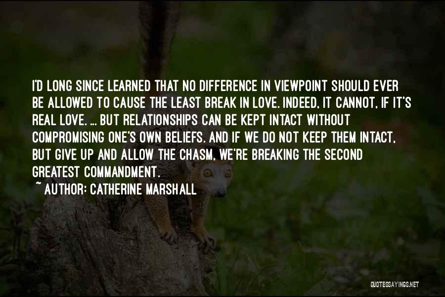 Compromising Your Beliefs Quotes By Catherine Marshall