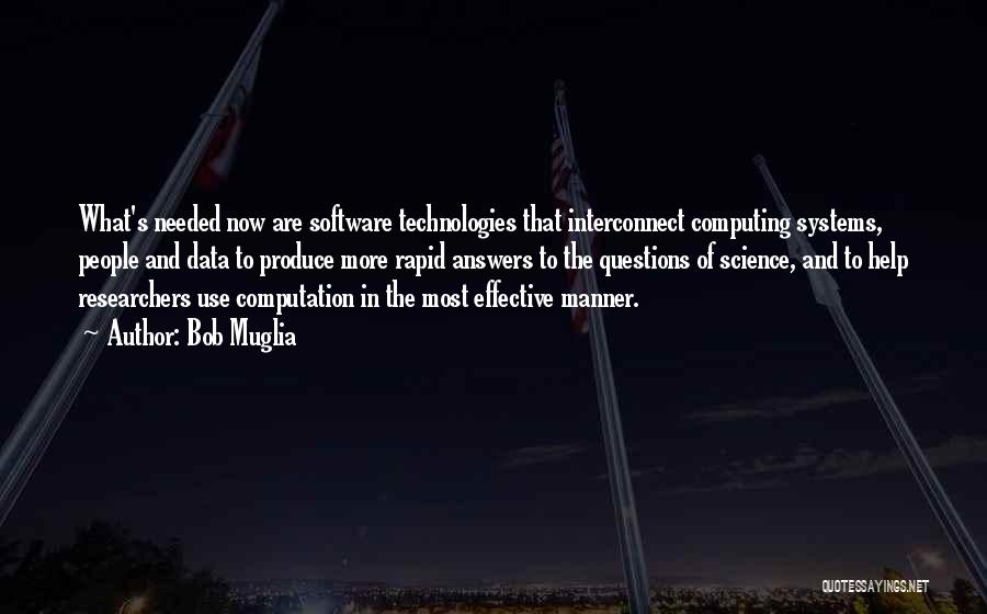 Computation Quotes By Bob Muglia