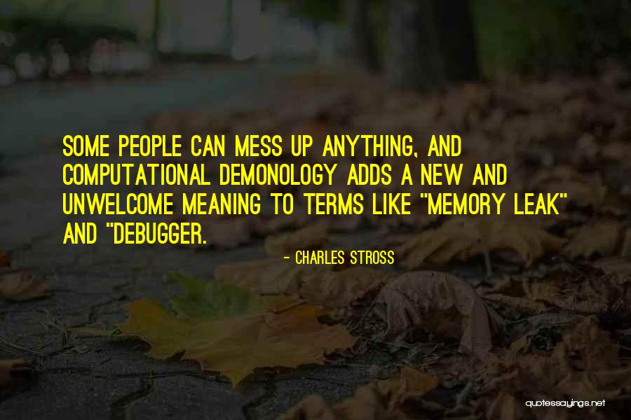 Computational Quotes By Charles Stross Computational Quotes By Charles Stross