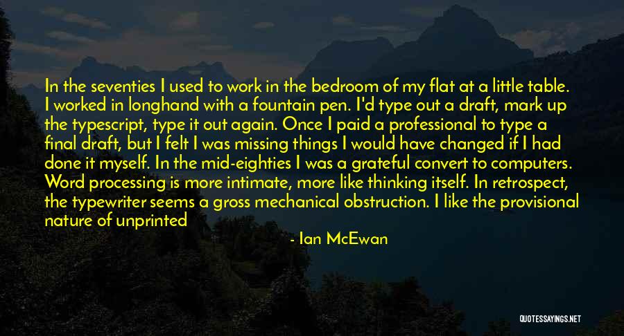 Computer Crashes Quotes By Ian McEwan