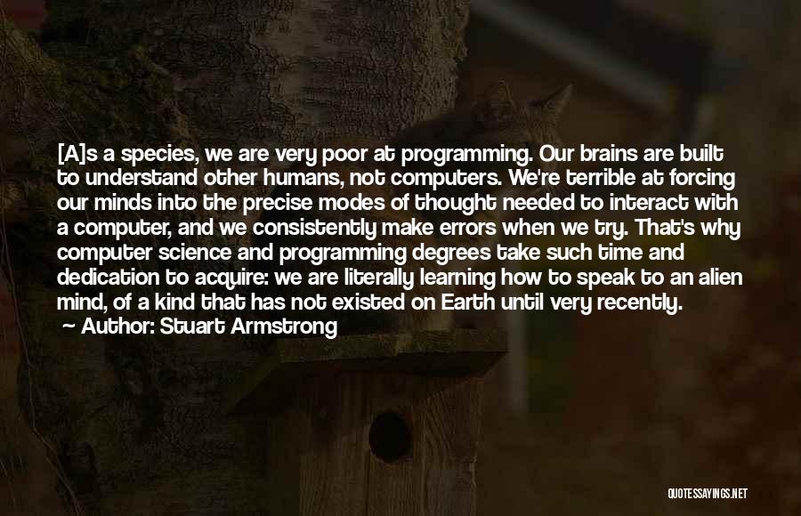 Computer Errors Quotes By Stuart Armstrong